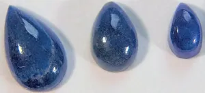 5x3mm Natural Lapis Lazuli Pear Shape Cabochon