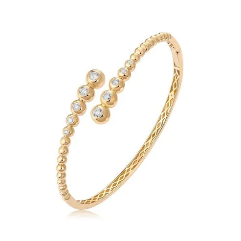 Brilliant Shine Bangle Bracelet
