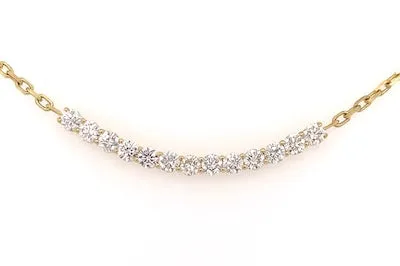 Brilliant Smile Diamond Necklace