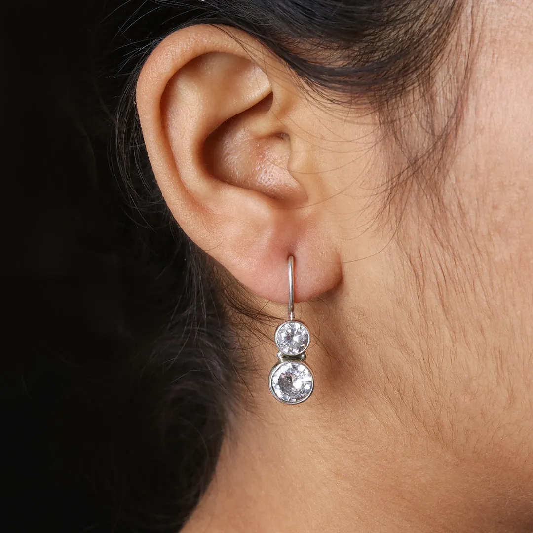 Cute Cubic Zircon Earrings