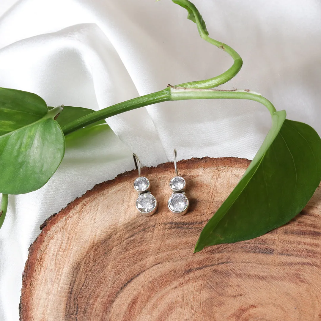 Cute Cubic Zircon Earrings