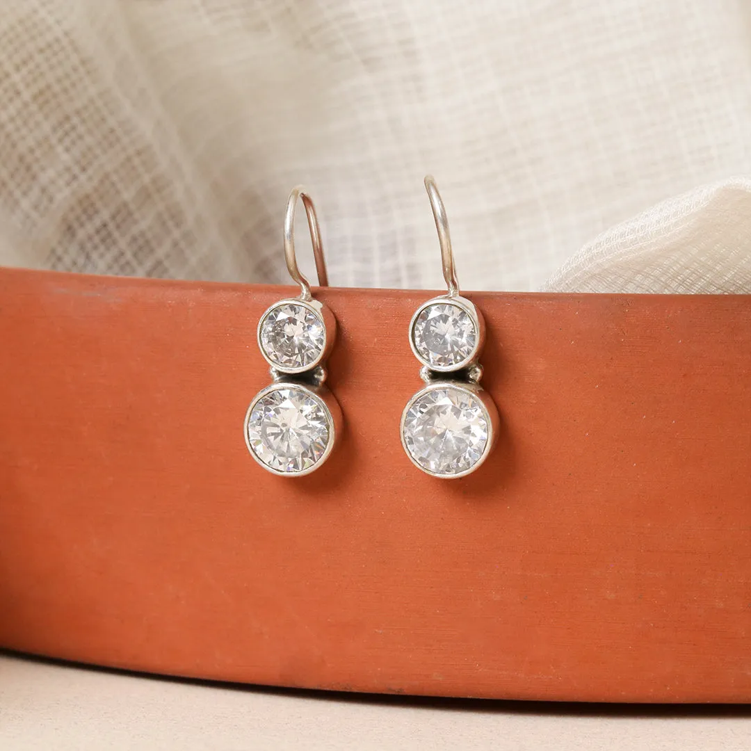 Cute Cubic Zircon Earrings