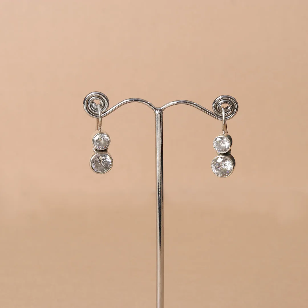 Cute Cubic Zircon Earrings