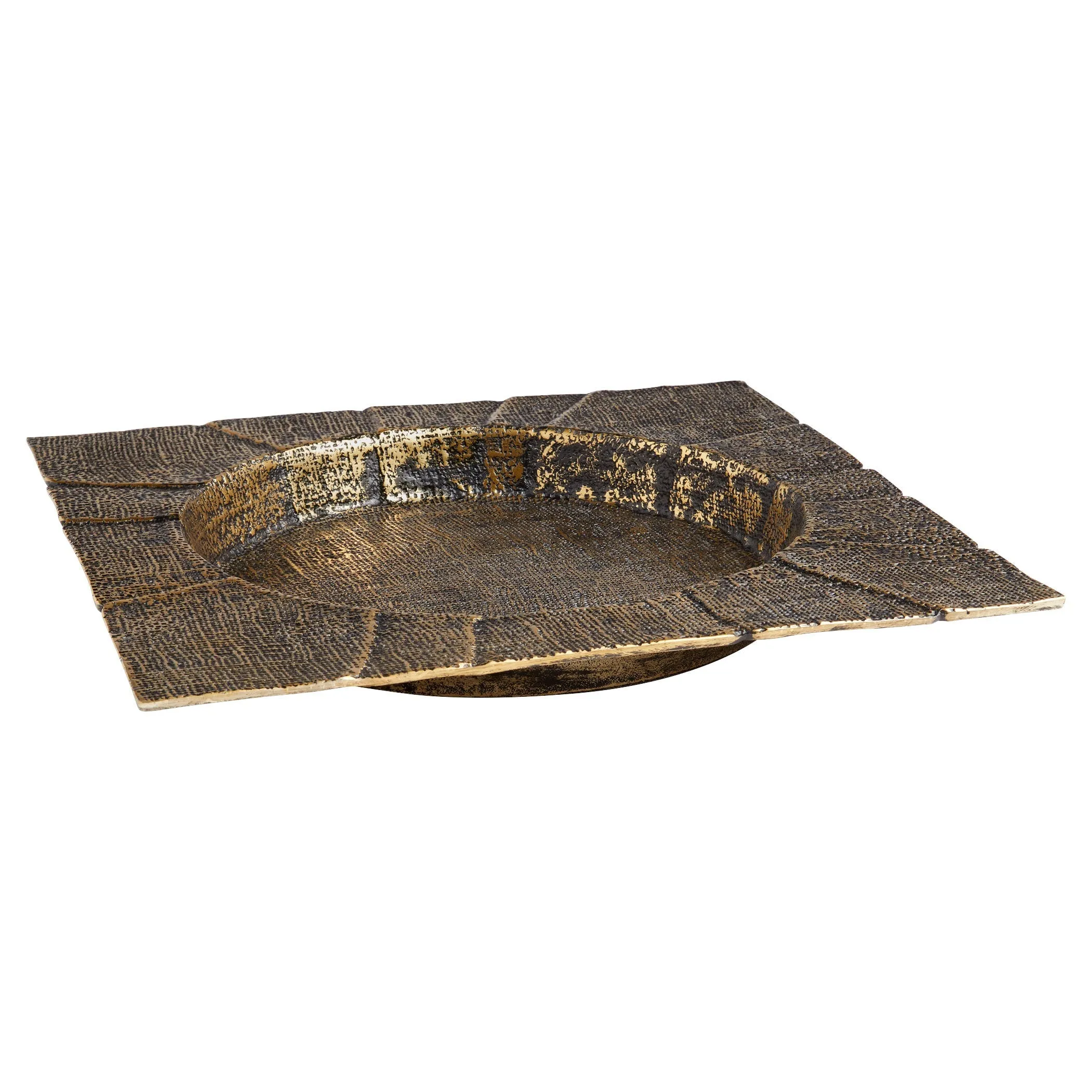 Cyan Design 11655 Baxter Tray - Antique Brass - Large