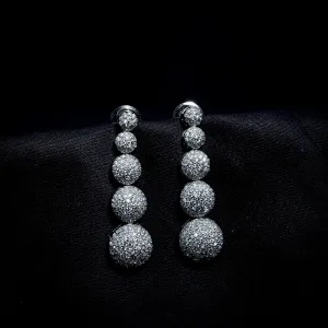Danglers Zircon/AD Earring 6063-08