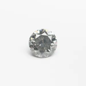 Fancy Grey Brilliant Diamond - 0.76ct Round