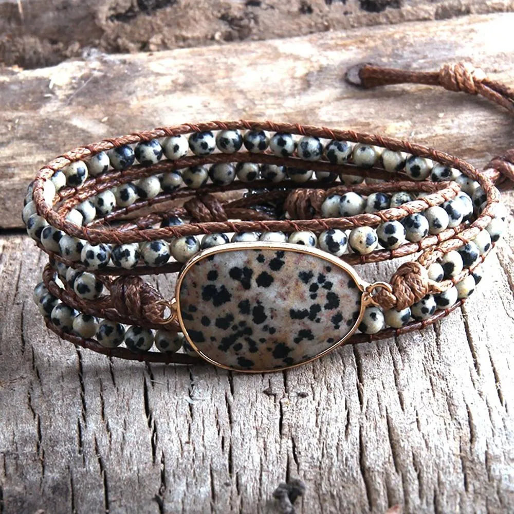 Fashionable Multi-strand Beaded Charm Bracelets