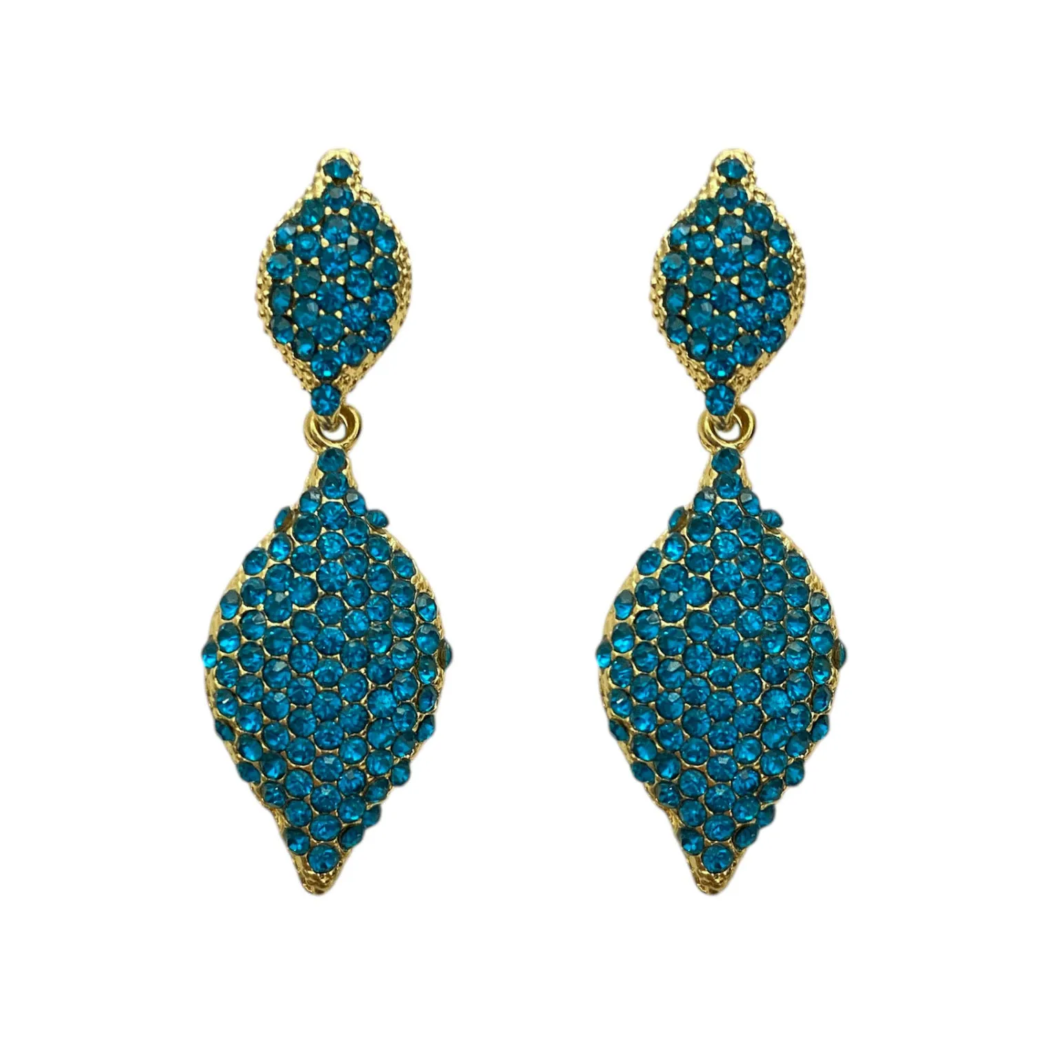 Jacinta Earrings - Blue Zircon