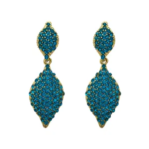 Jacinta Earrings - Blue Zircon