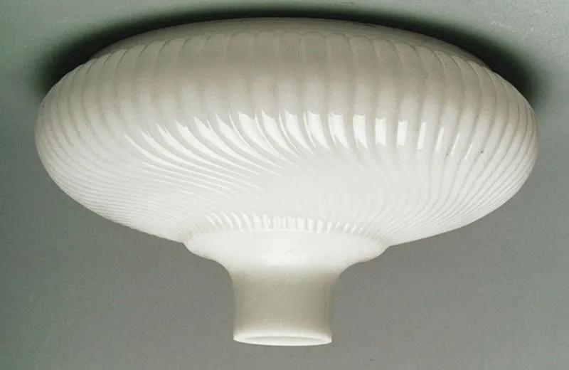 Kirks Lane-19572 - 12 Inch Opal Torchere Shade