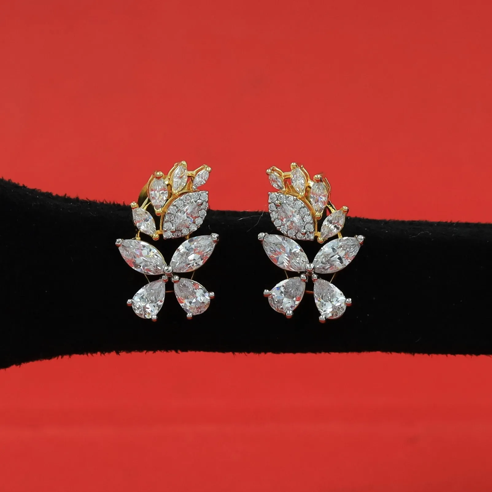 Light Zircon/AD Earring 16255-69