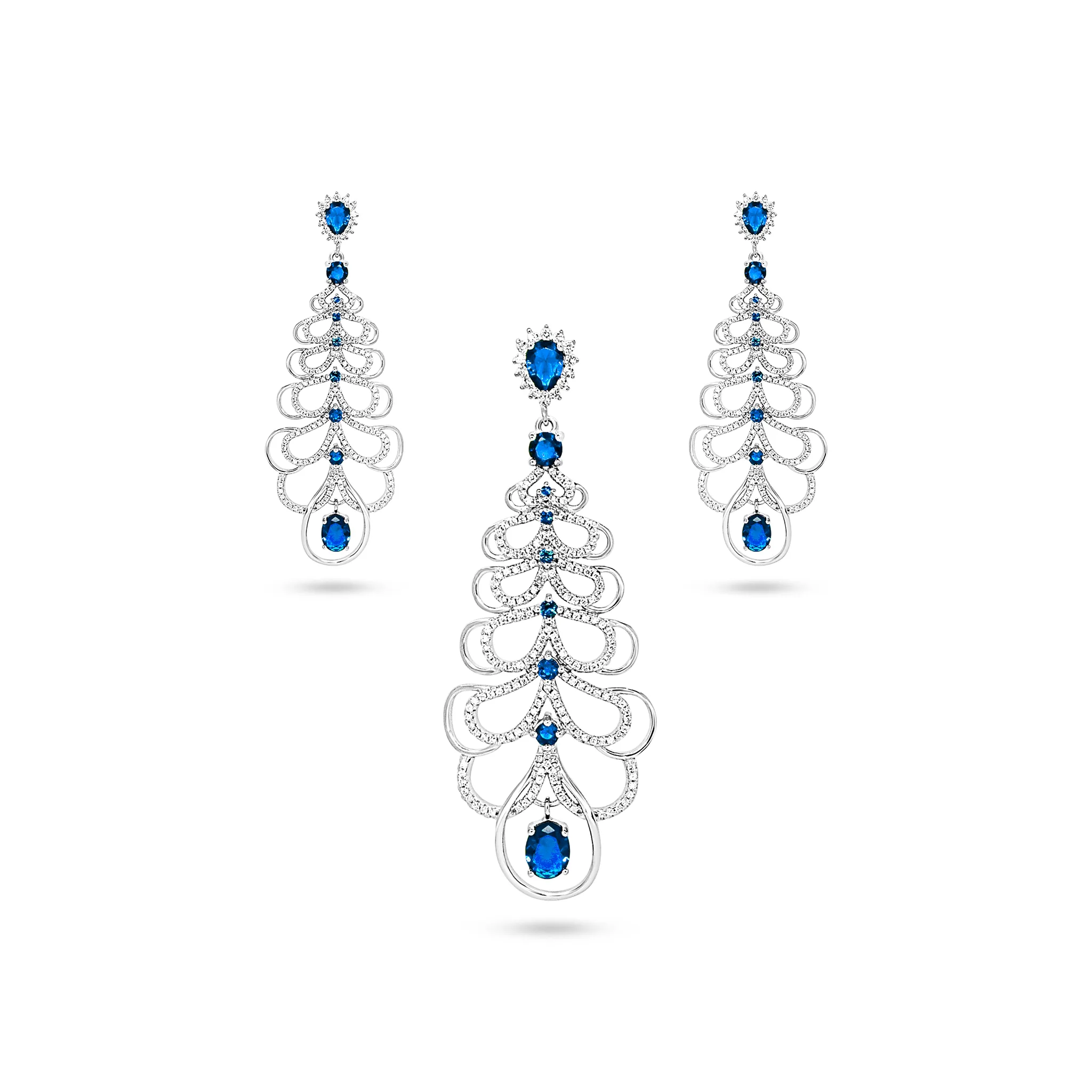 Radiant Peacock Elegance