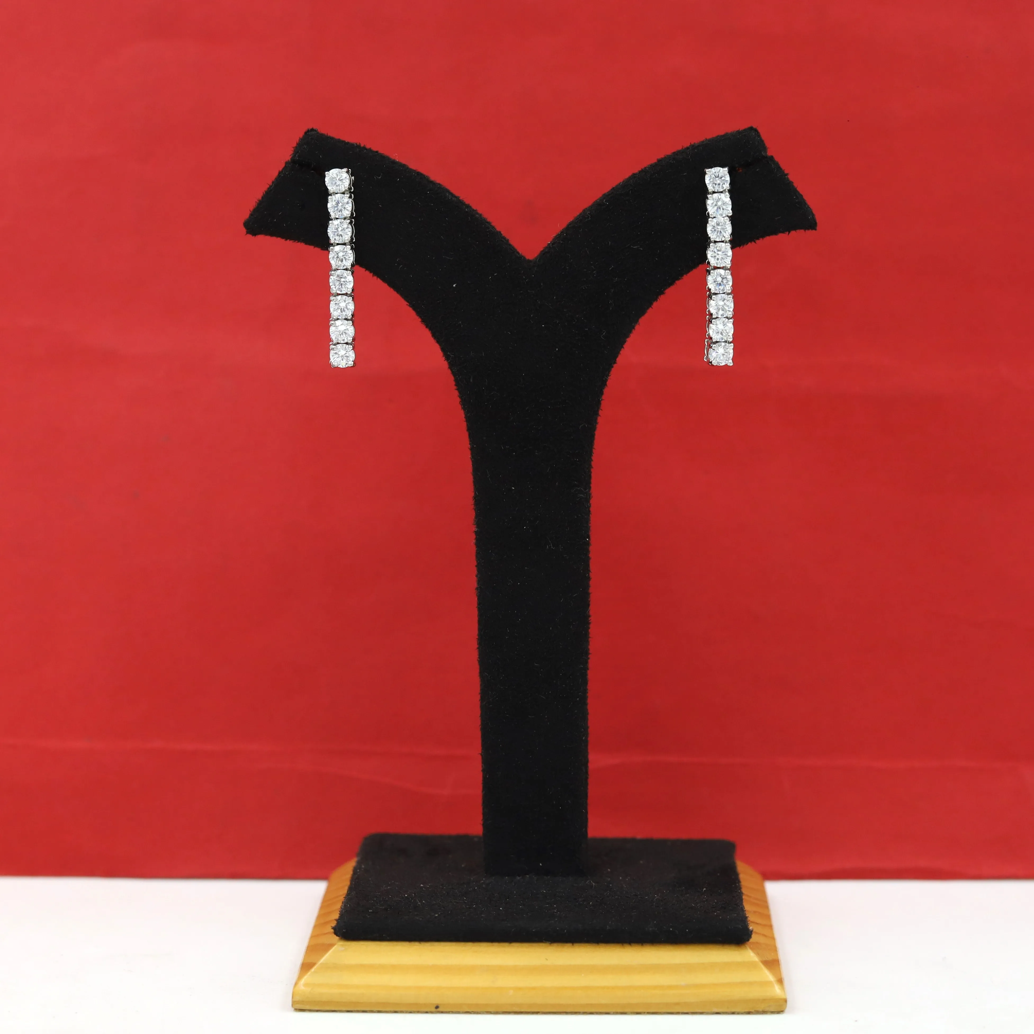 Round Neck Zircon/AD Necklace Set 8582-08