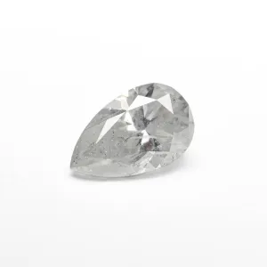 Salt and Pepper Brilliant Diamond - 0.93ct Pear