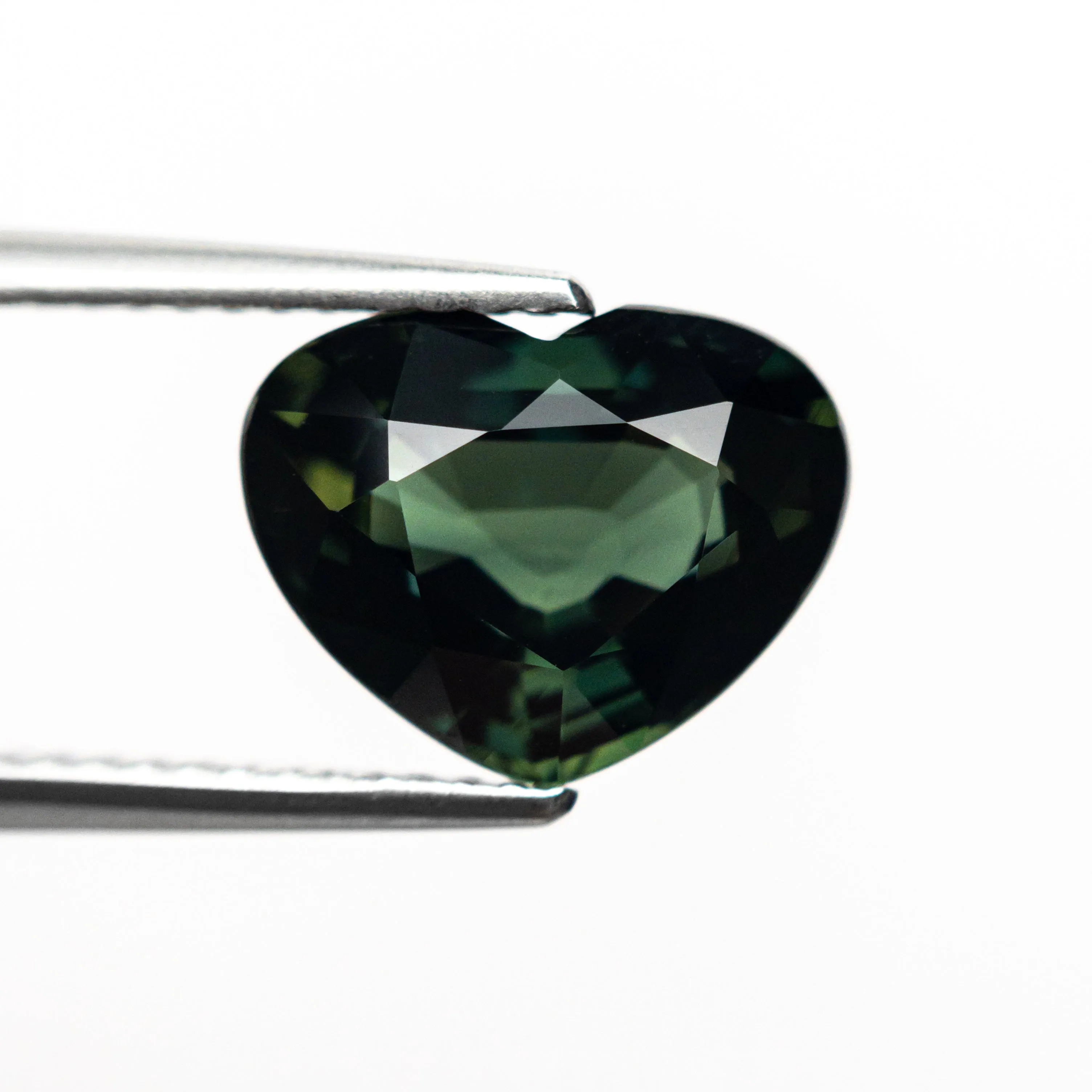 Teal Brilliant Sapphire - 3.75ct Heart
