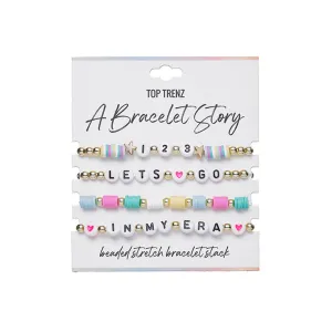 Top Trenz A Bracelet Story: Eras Edition Beaded Bracelet Sets