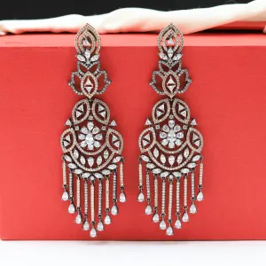 Victorian Zircon/AD Earring 9117-3513